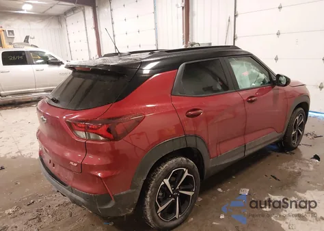 2021 Chevrolet Trailblazer Awd Rs из США, поврежденный, VIN KL79MUSL9MB048579